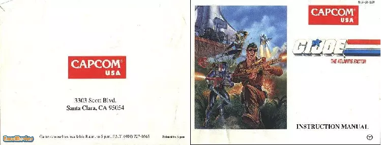 manual for G.I. Joe - The Atlantis Factor