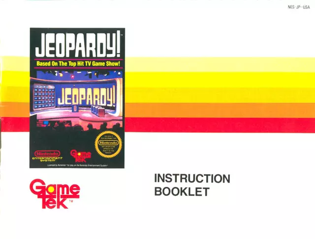 manual for Jeopardy!
