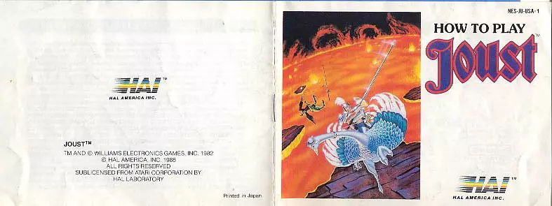 manual for Joust
