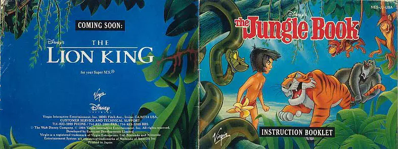 manual for Jungle Book, The