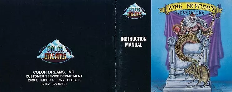 manual for King Neptune's Adventure