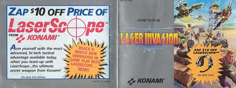 manual for Laser Invasion