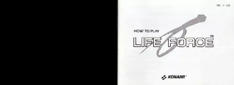 manual for Life Force
