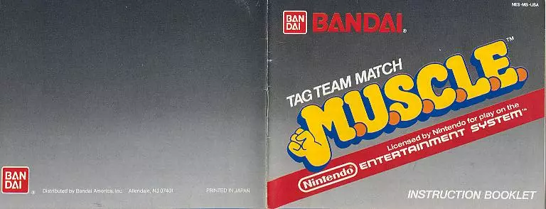 manual for M.U.S.C.L.E. - Tag Team Match