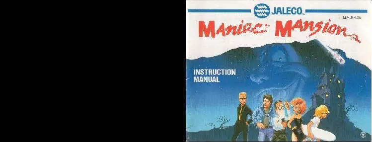 manual for Maniac Mansion