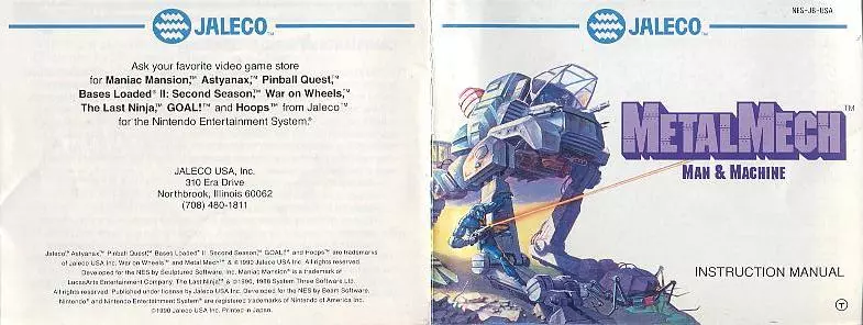 manual for MetalMech - Man & Machine