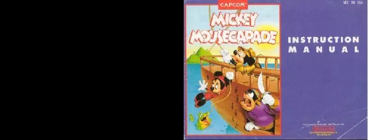 manual for Mickey Mousecapade