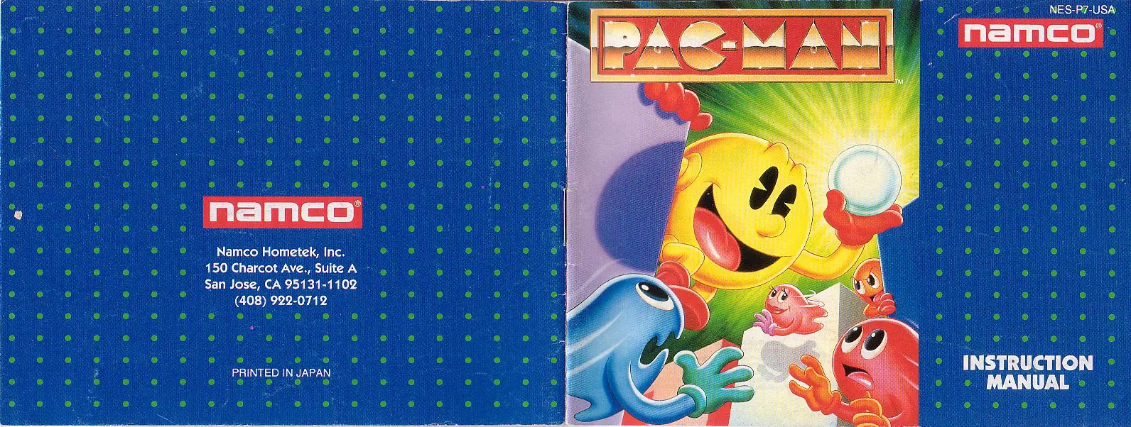 manual for Pac-Man