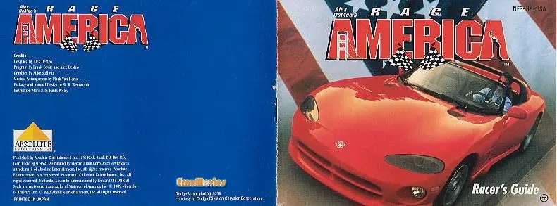 manual for Race America