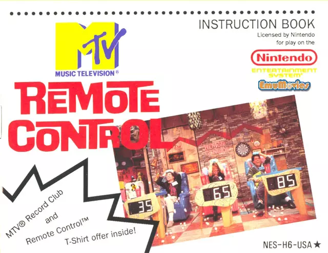 manual for Remote Control