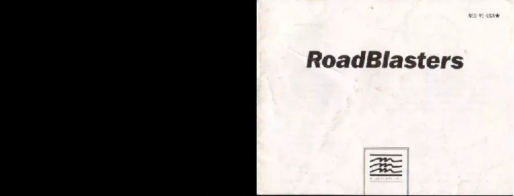 manual for RoadBlasters