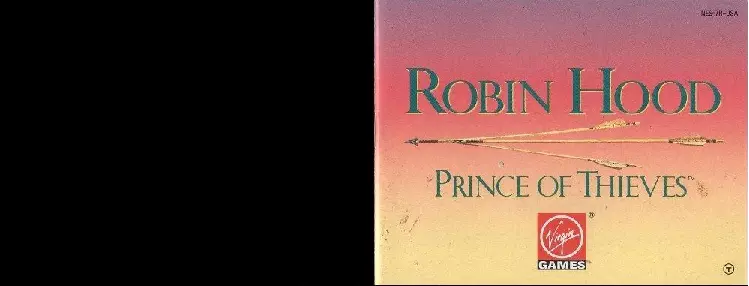 manual for Robin Hood - Prince of Thieves