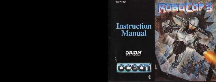 manual for RoboCop 3