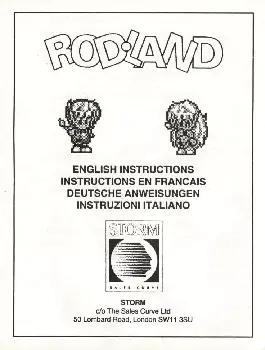 manual for RodLand