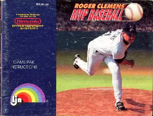manual for Roger Clemens MVP Baseball
