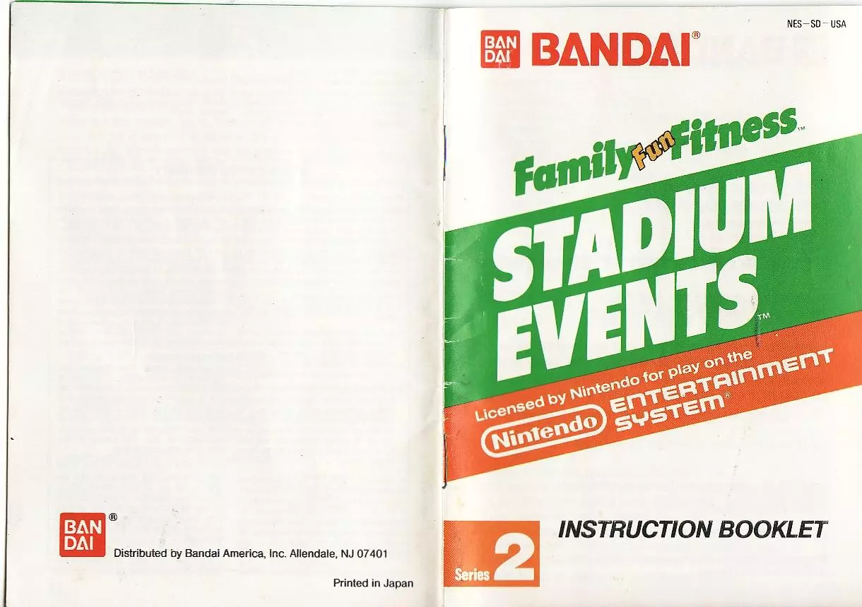 manual for Stadium Events