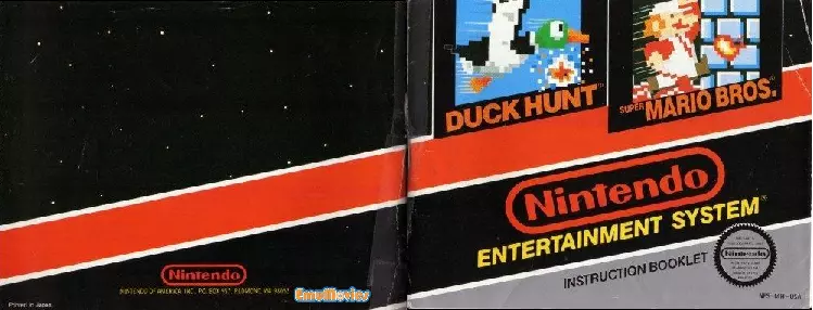 manual for Super Mario Bros. + Duck Hunt