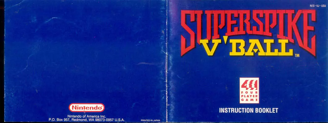 manual for Super Spike V'Ball
