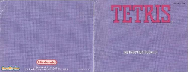 manual for Tetris