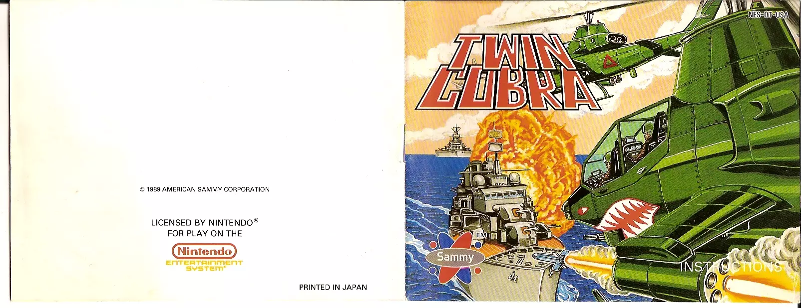 manual for Twin Cobra