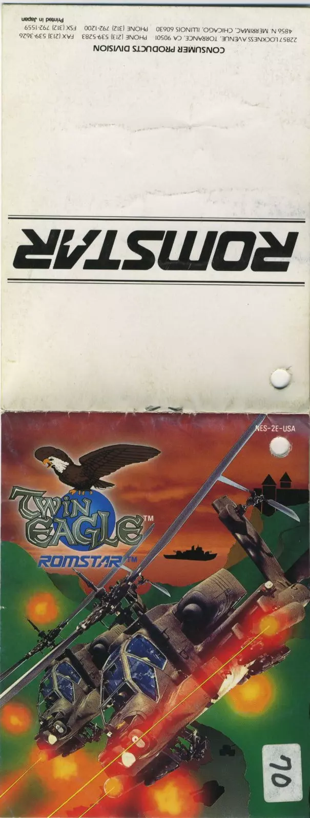 manual for Twin Eagle