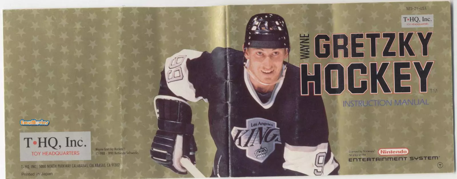 manual for Wayne Gretzky Hockey