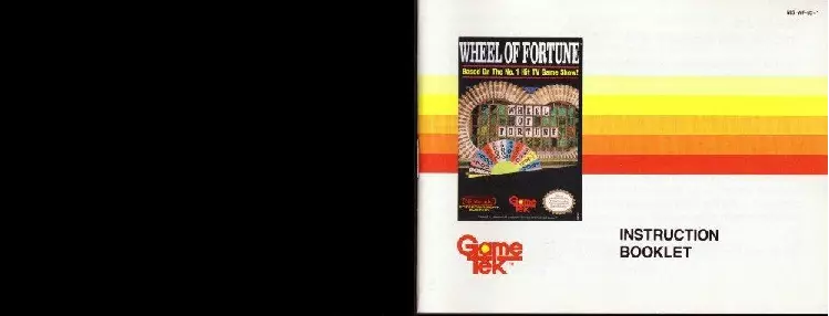 manual for Wheel of Fortune