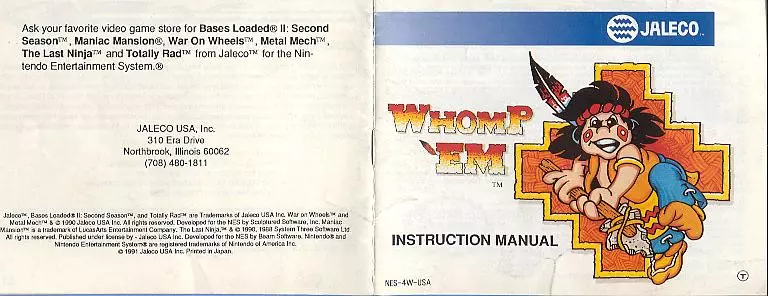 manual for Whomp'Em