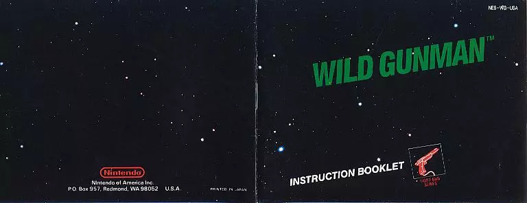 manual for Wild Gunman