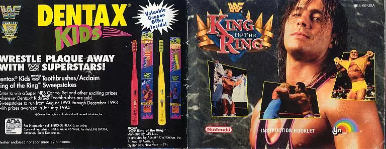 manual for WWF King of the Ring