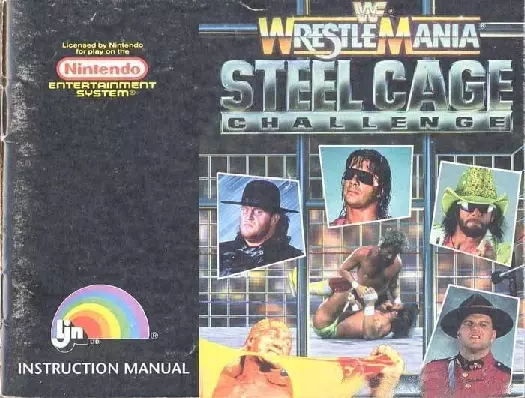 manual for WWF Steel Cage Challenge