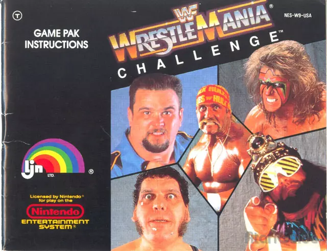 manual for WWF Wrestlemania Challenge