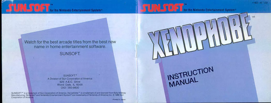 manual for Xenophobe