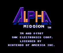 Image n° 5 - screenshots  : Alpha Mission