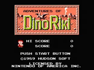 Image n° 4 - screenshots  : Adventures of Dino Riki, The