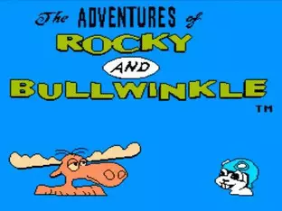 Image n° 8 - screenshots  : Adventures of Rocky and Bullwinkle and Friends, The
