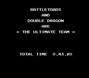 Image n° 1 - screenshots  : Battletoads & Double Dragon - The Ultimate Team