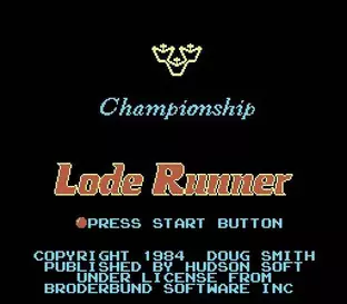 Image n° 4 - screenshots : Championship Lode Runner Image n° 4 - screenshots : Championship Lode Runner