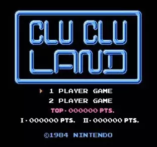 Image n° 7 - screenshots  : Clu Clu Land