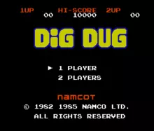 Image n° 7 - screenshots  : Dig Dug II - Trouble in Paradise