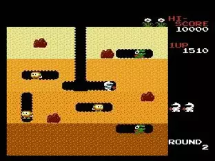 Image n° 12 - screenshots  : Dig Dug II - Trouble in Paradise