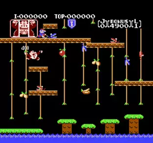 Image n° 1 - screenshots  : Donkey Kong Jr.