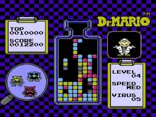 Image n° 10 - screenshots  : Dr. Mario