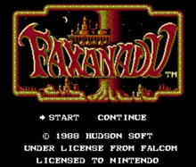 Image n° 5 - screenshots  : Faxanadu