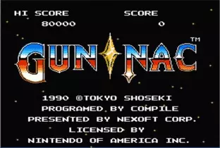 Image n° 5 - screenshots : Gun Nac Image n° 5 - screenshots : Gun Nac