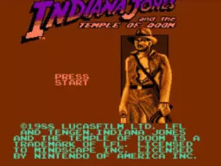 Image n° 5 - screenshots : Indiana Jones and the Temple of Doom Image n° 5 - screenshots : Indiana Jones and the Temple of Doom