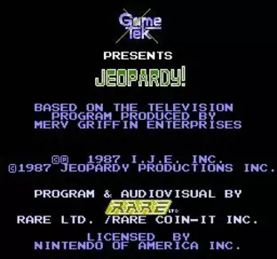 Image n° 5 - screenshots  : Jeopardy!