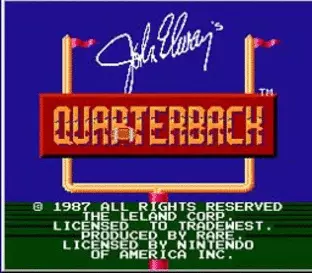 Image n° 8 - screenshots  : John Elway's Quarterback