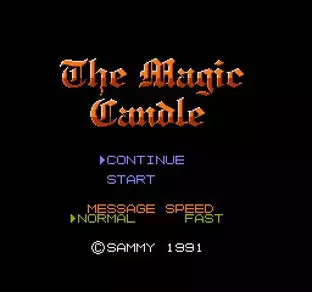 Image n° 2 - screenshots  : Magic Candle, The