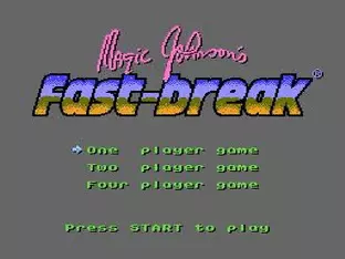 Image n° 10 - screenshots  : Magic Johnson's Fast Break